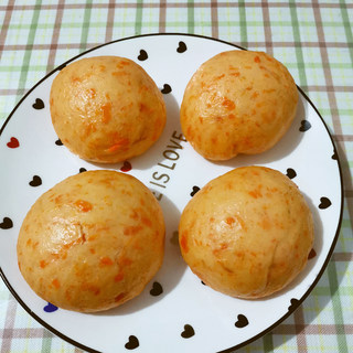 胡萝卜馒头