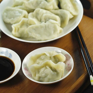 韭菜三鲜饺子