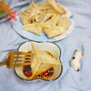 香葱造型煎饺