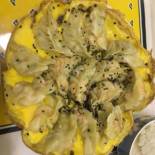大虾蛋饺