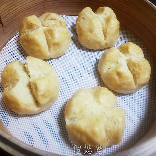 红薯燕麦开花馒头