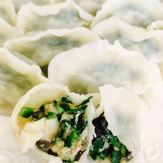 韭菜猪肉虾仁饺子