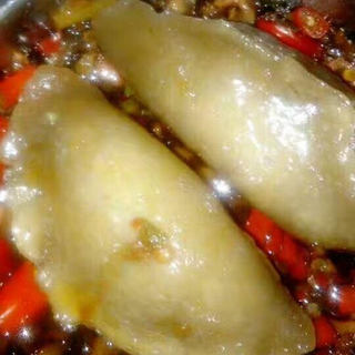 红薯粉水饺，味道杠杠的