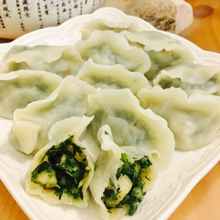 荠菜扇贝丁水饺
