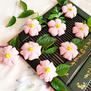 樱花馒头