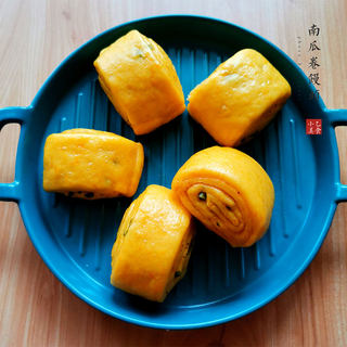 南瓜卷馒头
