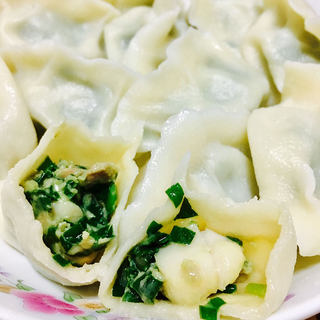 扇贝丁三鲜馅饺子