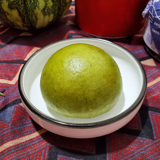 菠菜馒头