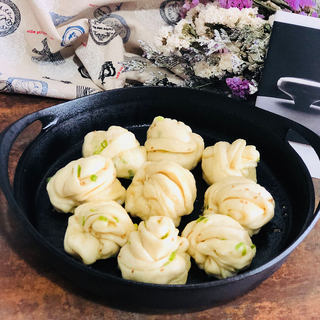 生煎花卷
