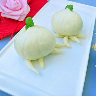 花样馒头洋葱馒头