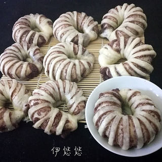 花环豆沙卷