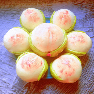 蒸寿桃