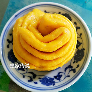 南瓜花卷