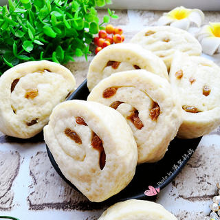 豆渣葡萄干馒头