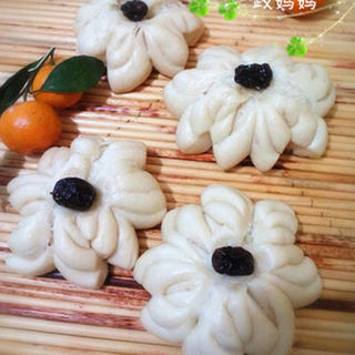 菊花馒头