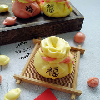 福袋豆沙包