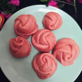 玫瑰花馒头