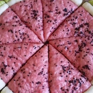 西瓜果蔬馒头