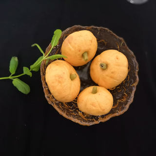 仿真小南瓜豆沙馒头