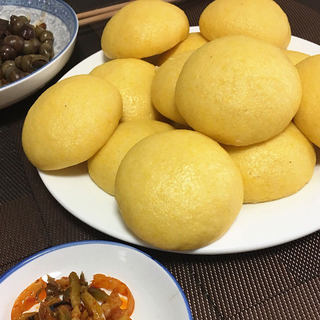 玉米面馍馍