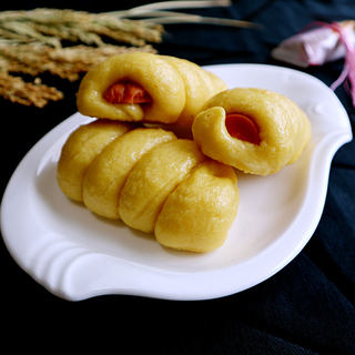 豆浆香肠卷