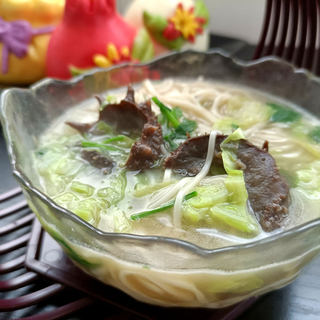 海参白菜炝锅面