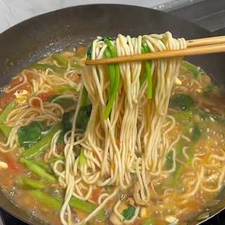 肉丝炝面