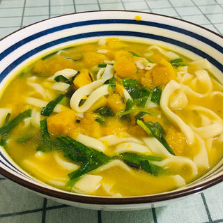 南瓜手擀面