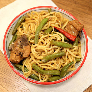 排骨豆角焖面