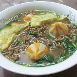 蛋饺鱼籽包荞麦面