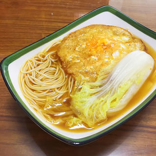 白菜鸡蛋面