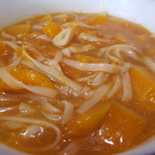 南瓜汤面条