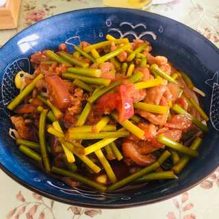 过油肉拌面