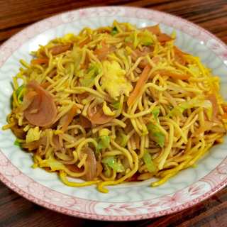 三丝蛋炒面
