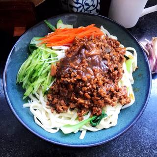 香菇杂酱面