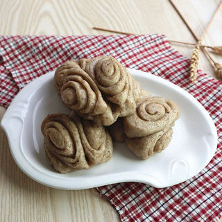 豆渣花卷
