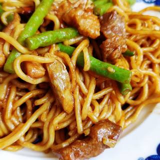 豆角焖面