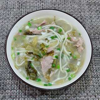 酸菜汤面