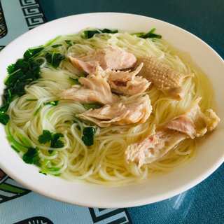 鸡汤竹升面