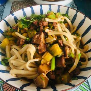 羊肉剁荞面