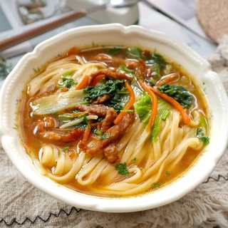 肉丝汤面