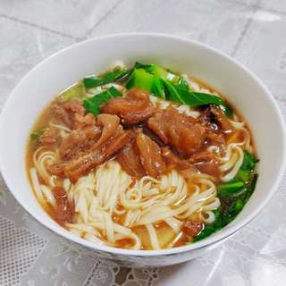 红烧牛筋面