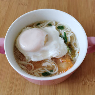 辣白菜鸡蛋面