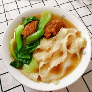 排骨青菜面