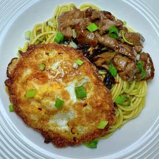 牛肉葱油面