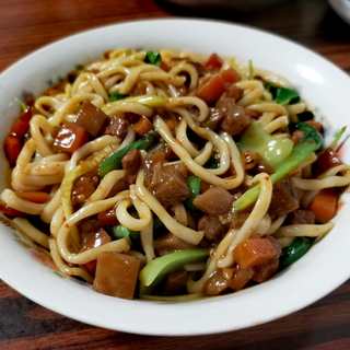 茄子肉丁面