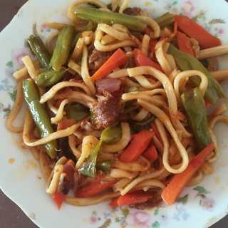 豆角焖面