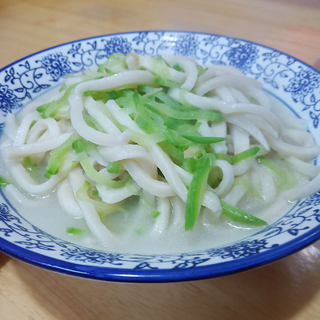 “热汤面”黄豆面面条