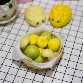 彩色蔬菜馒头