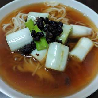 葱白豆豉汤面
